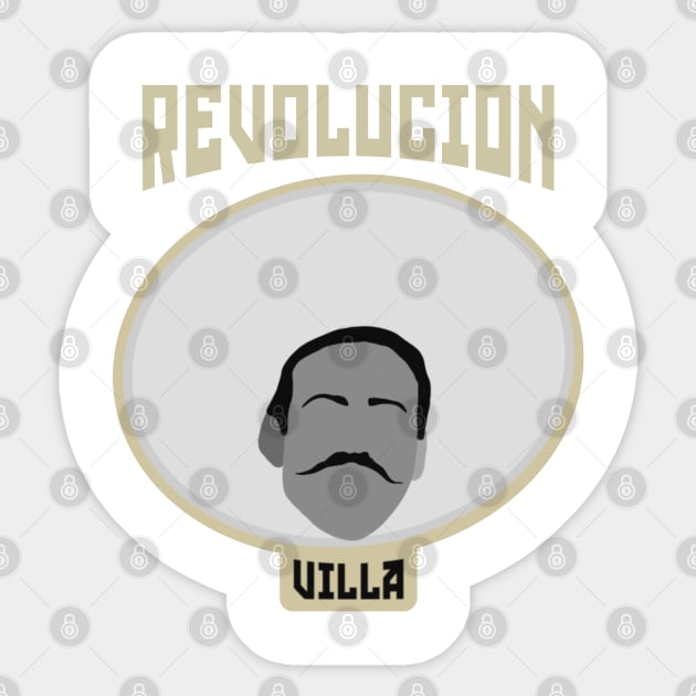 Pancho Villa Sticker by Locals Only